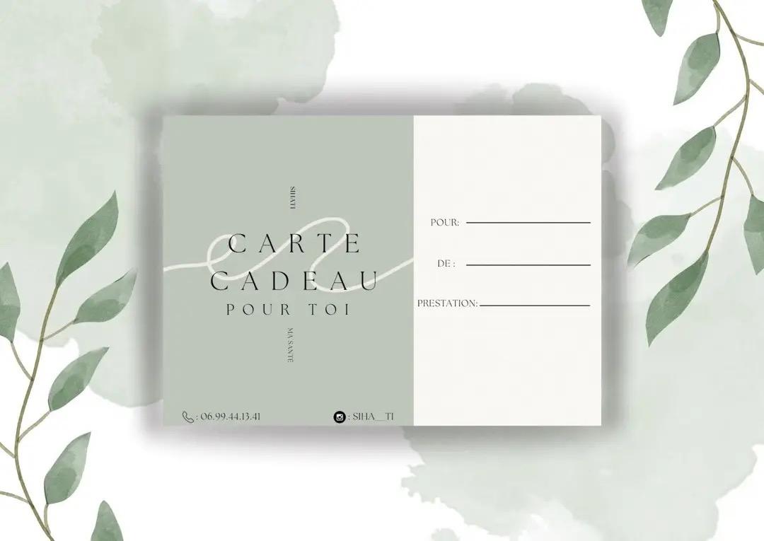 Carte cadeau SIHATI